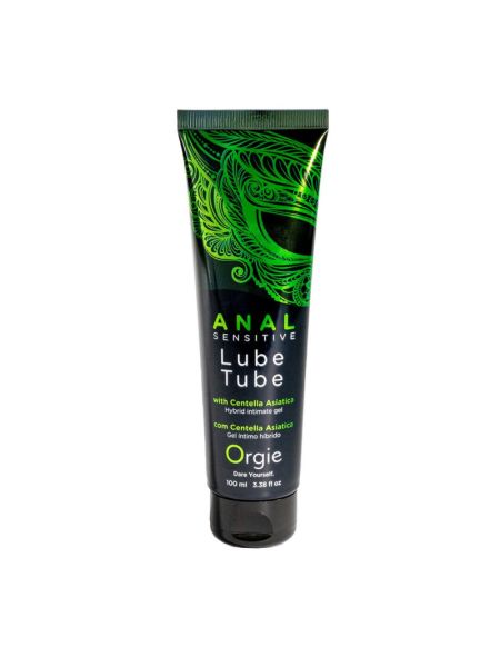 Анальна змазка Orgie Lube Tube Anal Sensitive, 100 мл, водна основа, імітація силікону