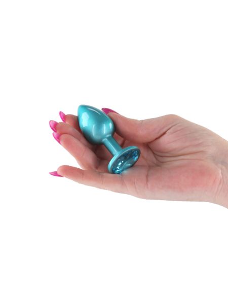 Анальна пробка NS Novelties Rear Assets - Iridescent Teal - Small - Teal