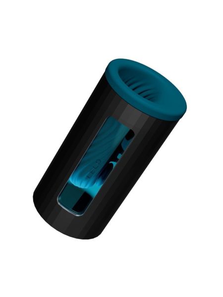 Смарт-мастурбатор LELO F1S V3 Teal, 2 мотори, 8 режимів, стимуляція звуковими хвилями
