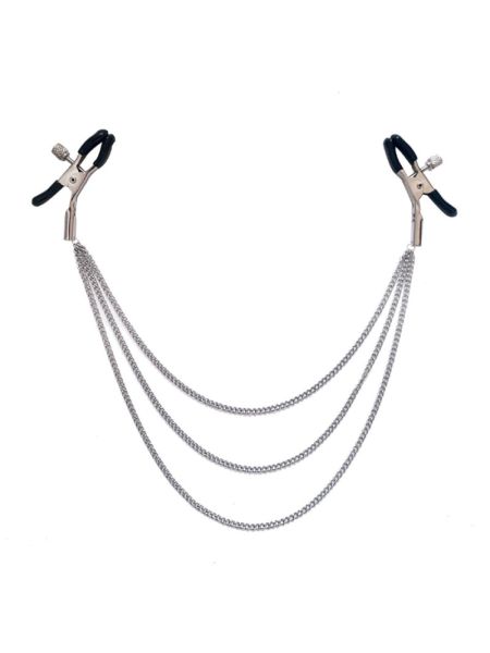 Затискач для сосків Art of Sex - Nipple Jewerlry Three Chains