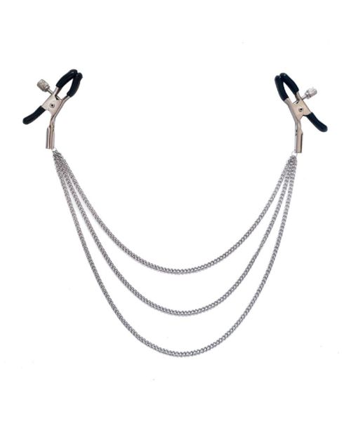 Затискач для сосків Art of Sex - Nipple Jewerlry Three Chains