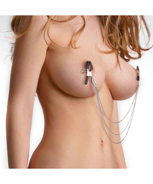 Затискач для сосків Art of Sex - Nipple Jewerlry Three Chains