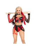 Еротичний костюм Leg Avenue Crime Spree Sweetie Costume L, топ, шорти