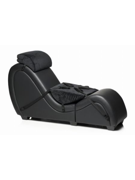 Секс-крісло з подушками Master Series Kinky Sex Lounge with Cushions - Black