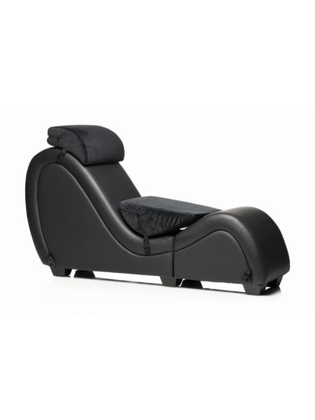 Секс-крісло з подушками Master Series Kinky Sex Lounge with Cushions - Black