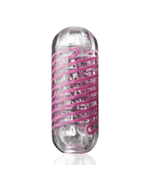 Мастурбатор Tenga Spinner 06 Brick з пружною стимулювальною спіраллю всередині