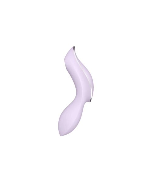 Вакуумний стимулятор з вібрацією Satisfyer Curvy Trinity 2 Violet
