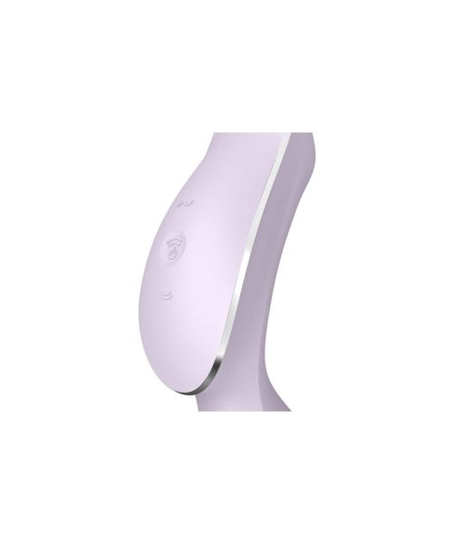 Вакуумний стимулятор з вібрацією Satisfyer Curvy Trinity 2 Violet