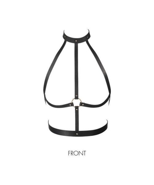 Портупея Bijoux Indiscrets MAZE — H Harness Black