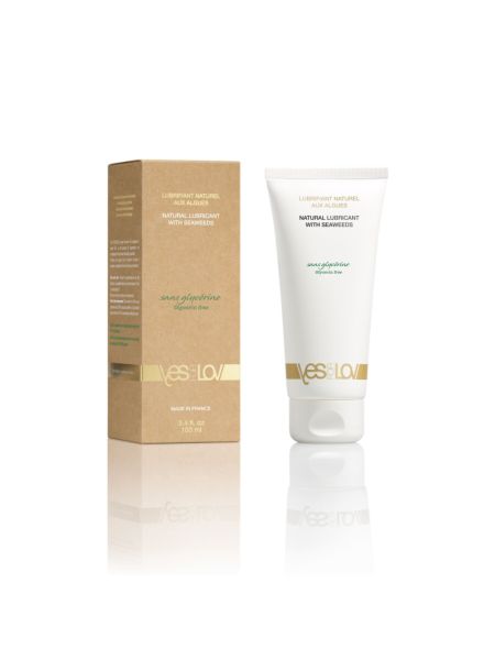 Змазка на водній основі YESforLOV NATURAL LUBRICANT WITH SEAWEED 100 мл, без гліцерину, екстракт водоростей