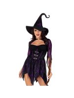 Костюм відьми Leg Avenue Mystical Witch XL, сукня, капелюх