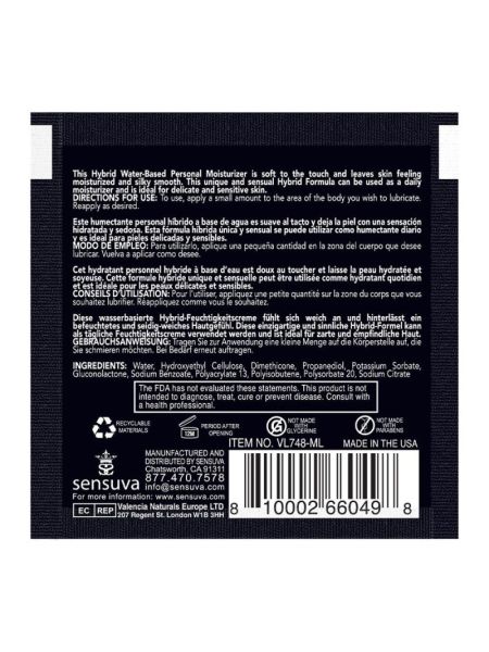 Пробник Sensuva - Hybrid Formula Orange Creamsicle (6 мл)