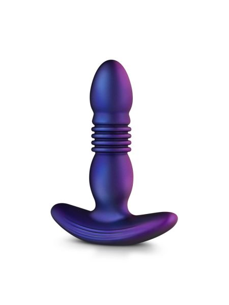 Анальна пробка з вібрацією та пульсацією Hueman - Supernova Thrusting Buttplug