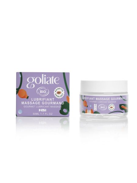 Масажна олія-лубрикант з ароматом та смаком фундука Goliate Couple Gourmand Noisette 50 мл