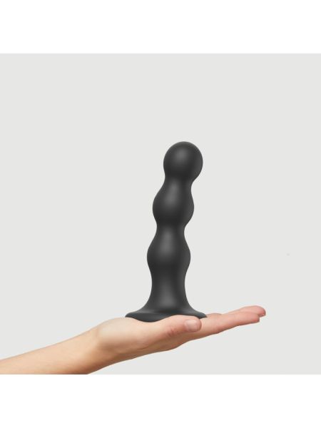 Насадка для страпона Strap-On-Me Dildo Plug Balls Black L