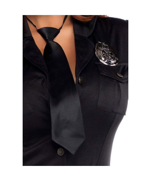 Еротичний костюм поліціянтки Leg Avenue Dirty Cop XL, 6 предметів