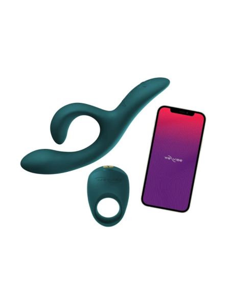 Подарунковий набір для пар We-Vibe Date Night Set: вібратор-кролик Nova 2, ерекційне кільце Pivot