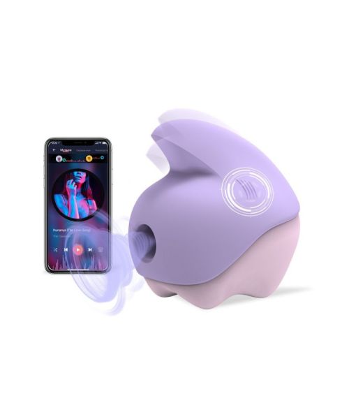 Вакуумний кліторальний смарт-стимулятор Magic Motion Unicorn Purple з вібрацією