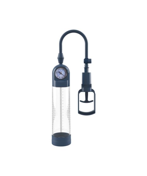 Вакуумна помпа для пеніса Boners Penispump With Pressure Gauge