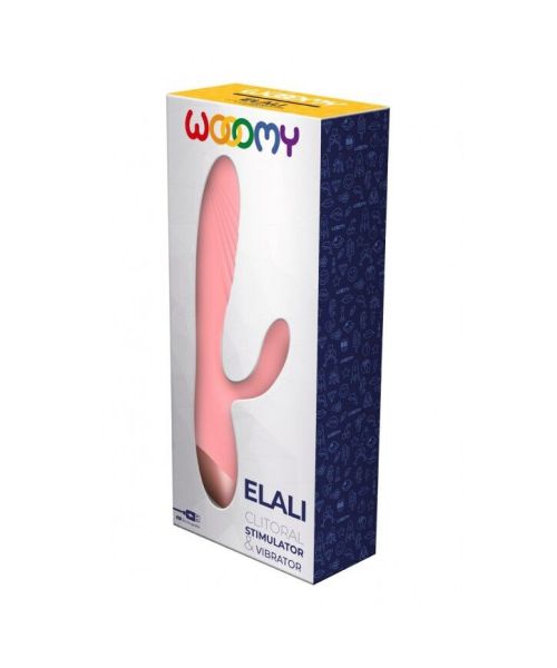 Вібратор-кролик Wooomy Elali Pink Rabbit Vibrator