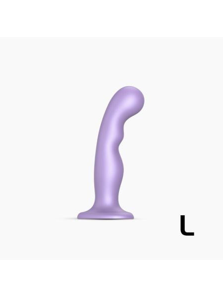 Насадка для страпона Strap-On-Me Dildo Plug P&G Lilas Metallic L