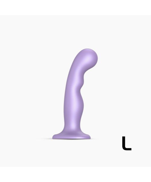 Насадка для страпона Strap-On-Me Dildo Plug P&G Lilas Metallic L