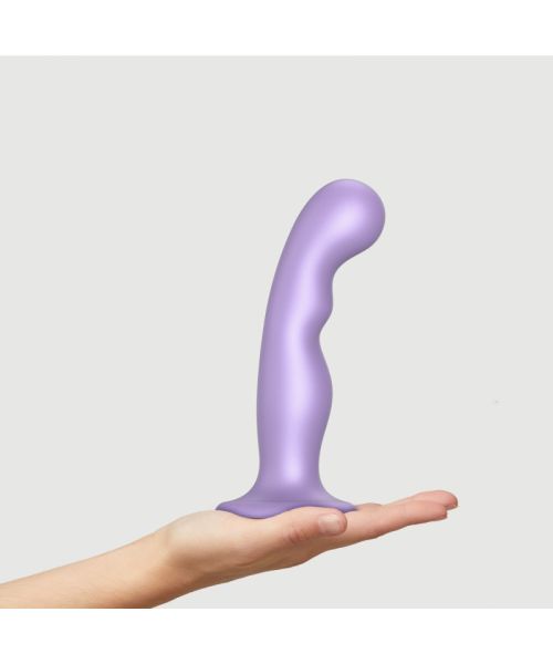 Насадка для страпона Strap-On-Me Dildo Plug P&G Lilas Metallic L