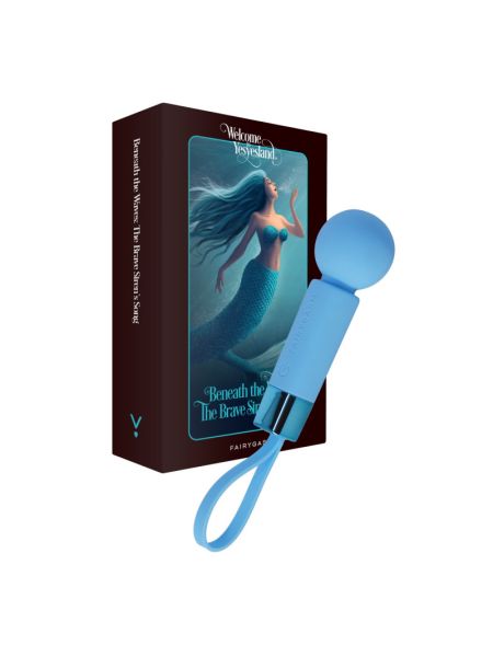 Мінівібромасажер FairyGasm Pearlstasy blue