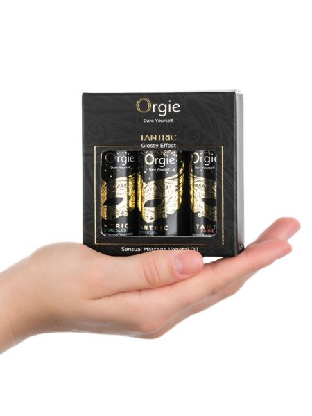Набір олій для тантричного масажу Orgie – Tantric Mini Size Collection (3х30 мл), зволоження