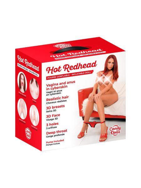 Надувна лялька Candy Dolls Hot Redhead