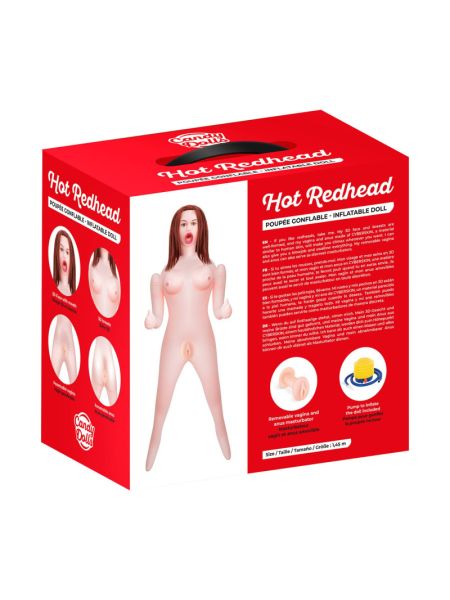 Надувна лялька Candy Dolls Hot Redhead