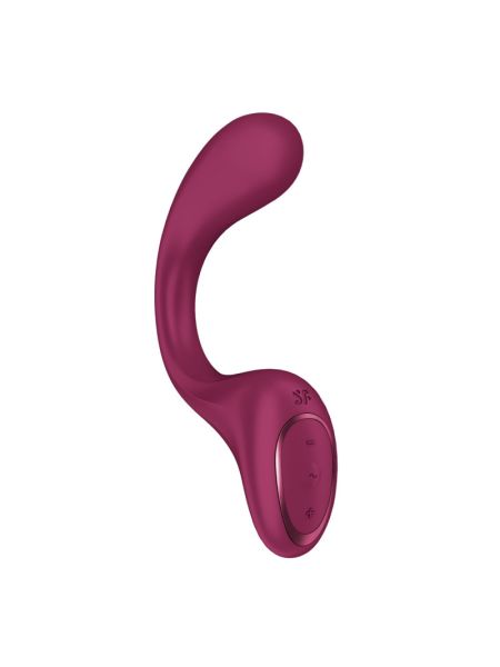 Вагінально-кліторальний вібратор Satisfyer G for Goddess 2 Wine Red, 2 мотори