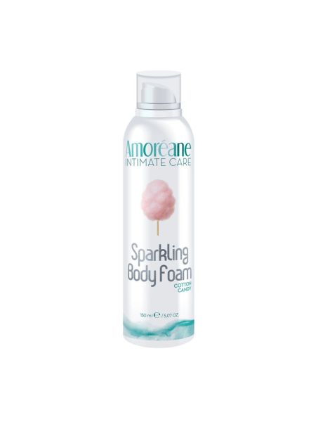 Масажна піна Amoreane Sparkling Body Foam Cotton Candy (150 мл)