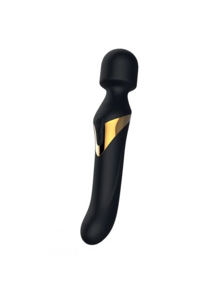Вібромасажер 2в1 Dorcel Dual Orgasms Gold класичний масажер і вібратор з перлинним масажем
