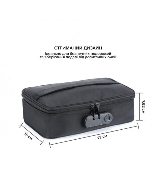 Кейс для іграшок з кодовим замком Dorcel DISCREET BOX