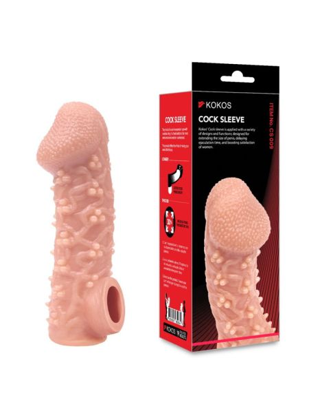 Насадка на член Kokos Cock Sleeve CS 009 M