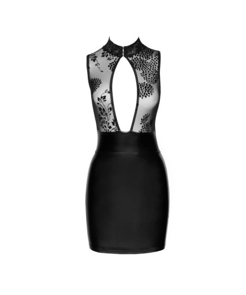 Сукня Noir Handmade F241 Short dress with powerwetlook skirt and tulle top, M
