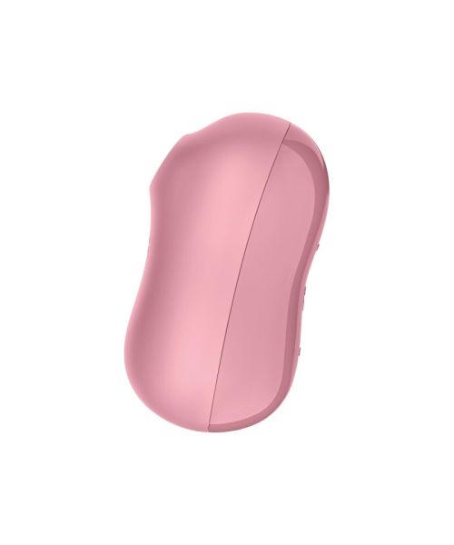 Вакуумний стимулятор із вібрацією Satisfyer Cotton Candy Light Red