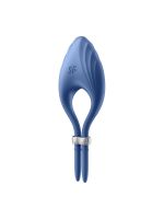 Ерекційне віброкільце-ласо Satisfyer Duelist Blue, 10 режимів, потужний мотор