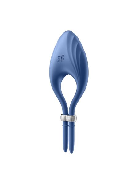 Ерекційне віброкільце-ласо Satisfyer Duelist Blue, 10 режимів, потужний мотор