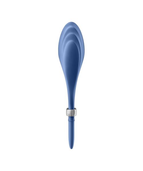 Ерекційне віброкільце-ласо Satisfyer Duelist Blue, 10 режимів, потужний мотор
