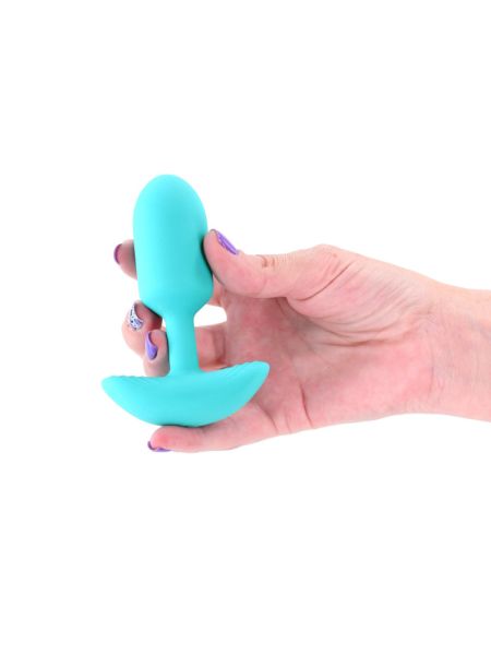 Анальна пробка з вібрацією NS Novelties INYA - Pulse - Teal