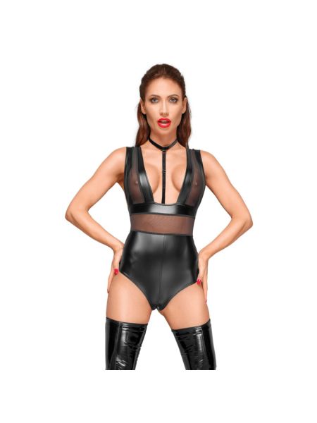 Боді з мокрим ефектом Noir Handmade F183 Powerwetlook body, XL