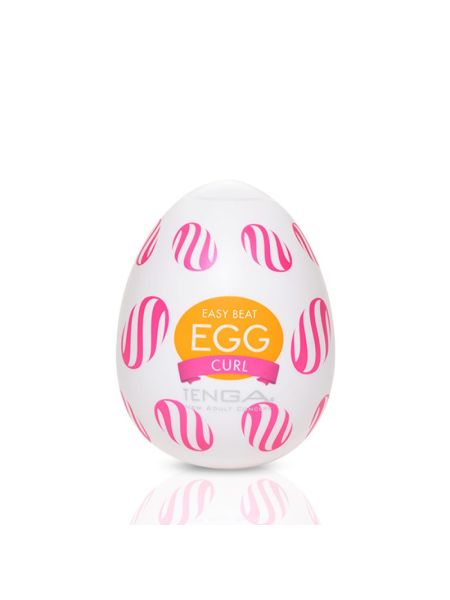 Мастурбатор-яйце Tenga Egg Curl з рельєфом із шишечок