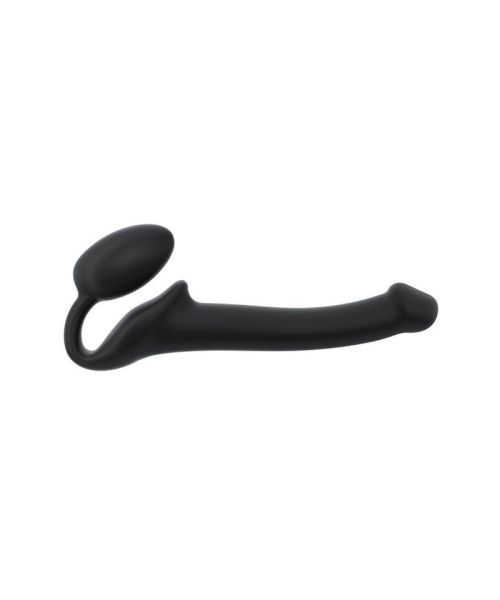 Безремінний страпон Strap-On-Me Black S, повністю регульований, діаметр 2,7 см