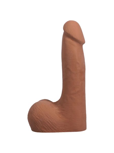 Фалоімітатор Doc Johnson The Realistic Cock ULTRASKYN - 7 Inch with Balls Caramel