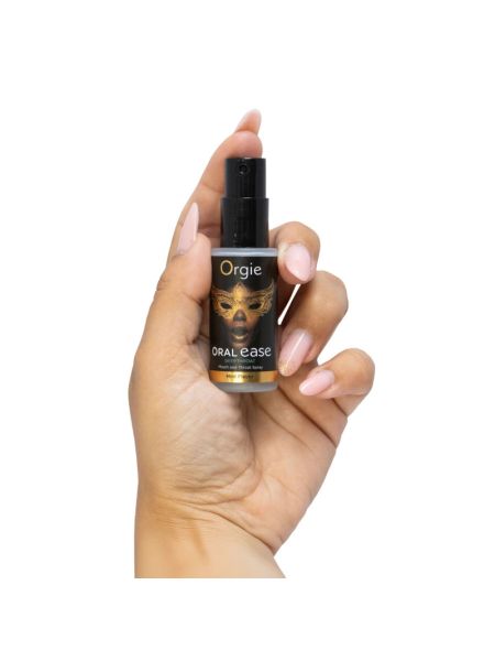 Спрей для глибокого мінету Orgie – Oral Ease Deepthroat (15 мл), м’ятний, без анестетиків