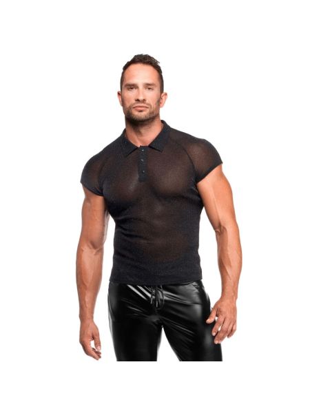 Чоловіче поло Noir Handmade H082 Onyx veil polo L