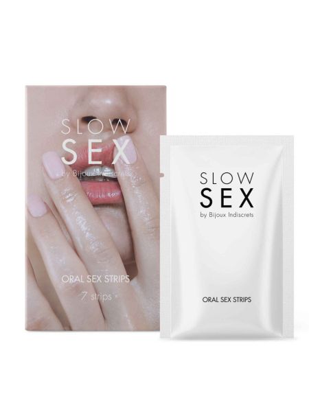 Смужки для орального сексу Bijoux Indiscrets Slow Sex Oral sex strips