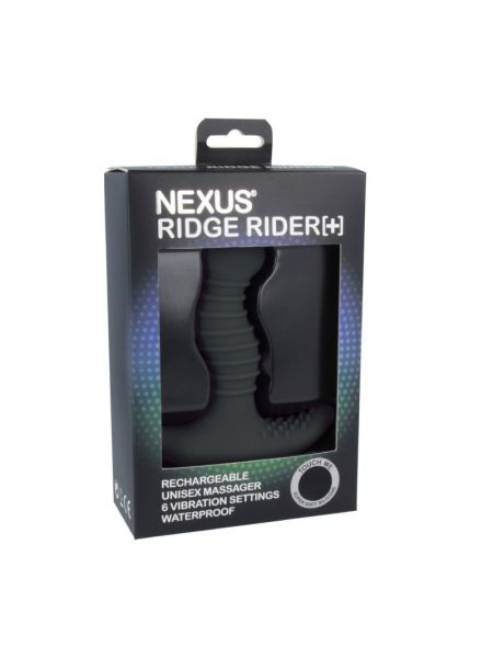 Масажер простати з вібрацією Nexus Ridge Rider Plus Black